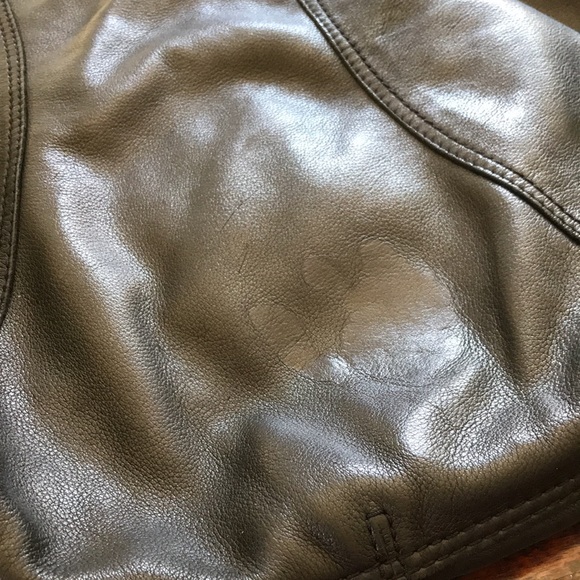 Lucky Brand Leather Large Vintage Boho Y2K Shoulder Bag Purse - Picture 5 of 12